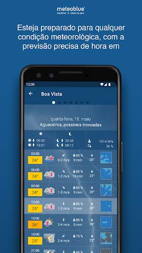 meteoblue tempo e mapas screenshot 6