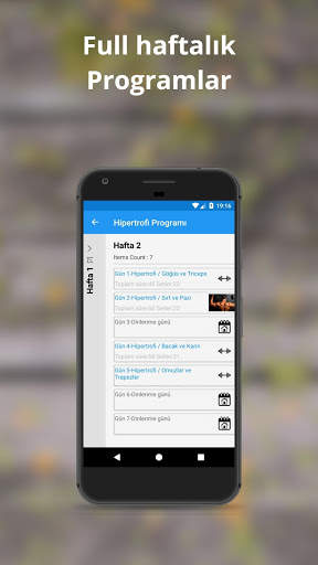 Antrenmanım - Vücut Geliştirme ve fitness program screenshot 13