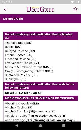 Davis's Drug Guide for Nurses screenshot 16
