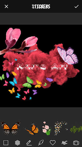 3D Smoke Effect Name Art Maker скриншот 2