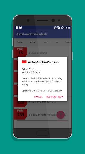 4G Recharge Plan screenshot 2