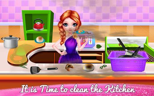 Fast Food Cooking and Cleaning screenshot 1