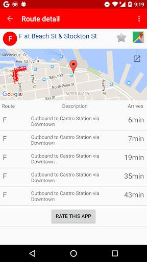 SF Muni Live screenshot 3