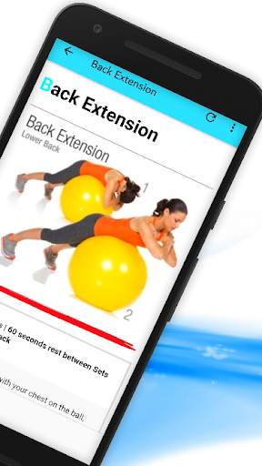 25-Minute Full Body Stability Ball Workout Routine screenshot 5