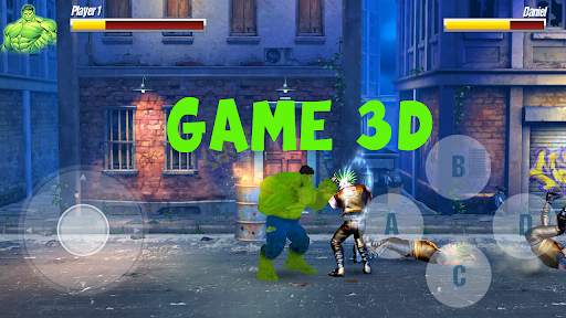 Hunk Street King Fighter 3D Game screenshot 3