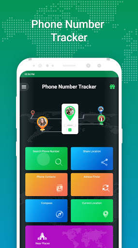 Phone Number Tracker - Mobile Number Locator App screenshot 1