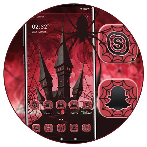 Horror Castle Launcher Theme 1.3