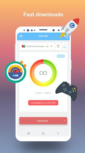 VPN UAE - Free and fast VPN connection स्क्रीनशॉट 3
