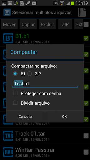 B1 Archiver zip rar screenshot 2
