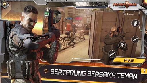 Project War Mobile  - online shooter action game screenshot 1