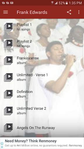 Frank Edwards Songs screenshot 1
