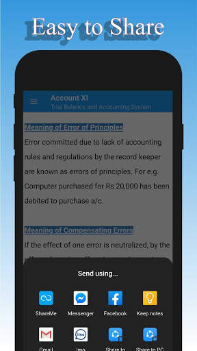 Account class 11 | Grade XI Account Theory offline screenshot 5