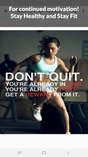 Health and Gym Quotes screenshot 2