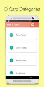 Fake ID Card Maker screenshot 1