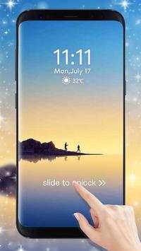 Galaxy Note8 Live Lock Screen Wallpapers Security screenshot 1