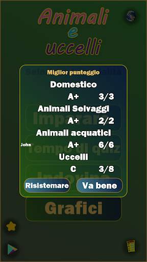 Animali e uccelli screenshot 4