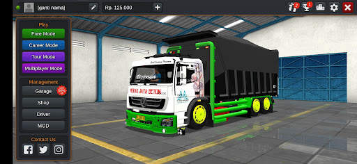 Mod Bussid Truck Dump screenshot 6