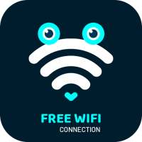 Free WIFI Connection Anywhere Network Map Connect logo