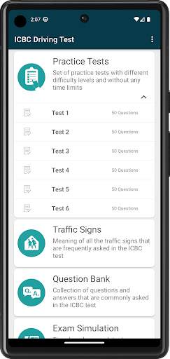 ICBC Driving Knowledge Test screenshot 3