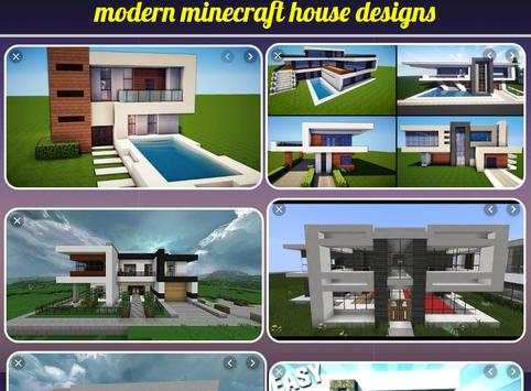 Modern Minecraft House Designs screenshot 1