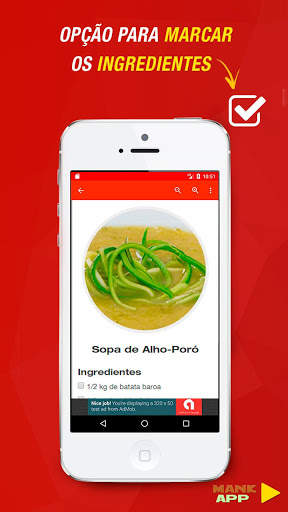 Receitas de Sopas screenshot 3