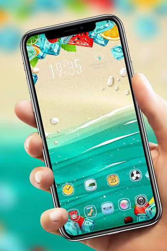 Nature theme Summer style Galaxy S8 screenshot 4