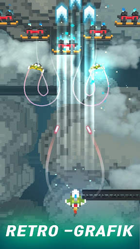 Sky Wings:Pixel-Kampfschiff 3D screenshot 5