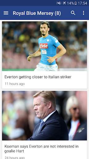 Football News Everton screenshot 1