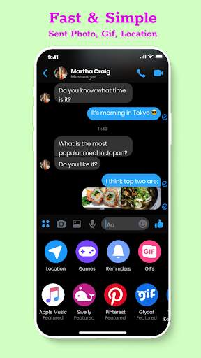 Green SMS Messenger screenshot 2