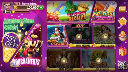 FREE OFFLINE Vegas Slots: Casino's Chicken Dinner screenshot 2