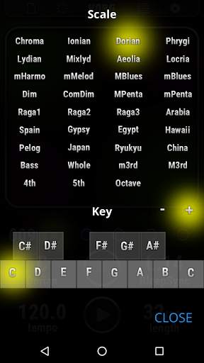KORG Kaossilator for Android screenshot 4