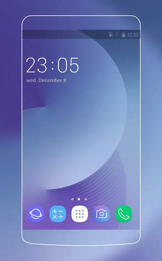 Super J5 prime Theme for Galaxy J5/J3/J7 launcher screenshot 1