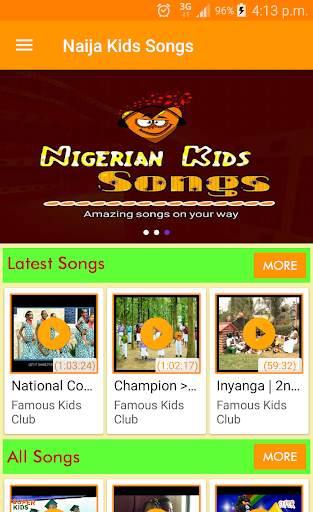 Nigerian Kids Songs screenshot 1