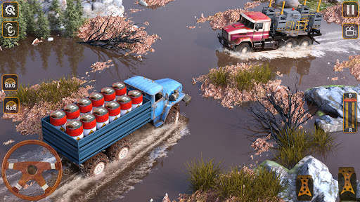 Offroad Driving Mud Truck Game screenshot 2