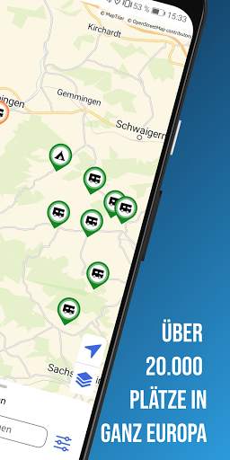 Stellplatz-Radar: Wohnmobil Stell- & Campingplätze screenshot 2