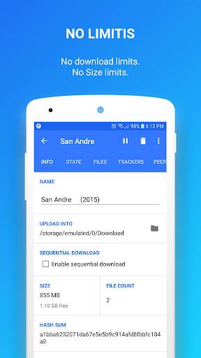 BeTorrent- Fast Torrent Downloader screenshot 2
