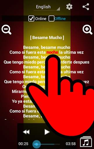 Learn Spanish with Music screenshot 3