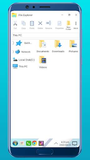 Windows 12 Style launcher screenshot 1