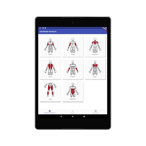 Free Dumbbell Workouts screenshot 9