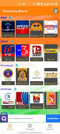 Streaming Bharat: Live Free TV screenshot 3