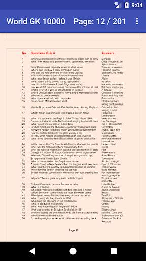 World GK Question Answers screenshot 4