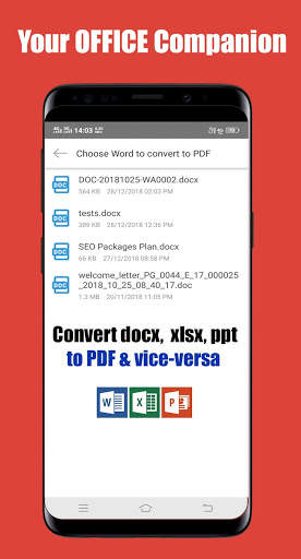 PDF Converter for Word, Excel, PowerPoint -PDFKing screenshot 2