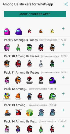 Stickers de Among Us para WhatSapp - WAStickers screenshot 3