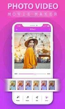 Photo Video Movie Maker With Music Photo Slideshow screenshot 3