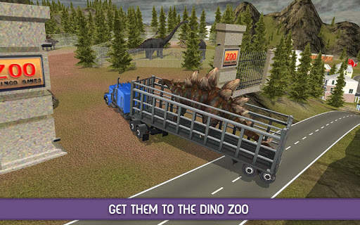Angry Dinosaur Zoo Transport स्क्रीनशॉट 1