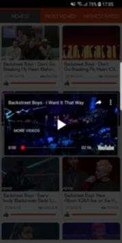 Backstreet Boys Video Song screenshot 3