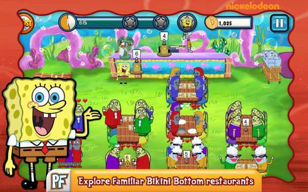 SpongeBob Diner Dash скриншот 4