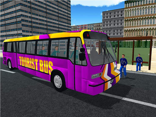 Tourist Bus NYC Offroad Driving Mountain Challenge screenshot 18