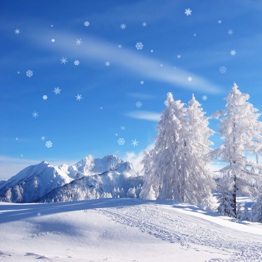 Photo Snow Live Wallpaper icon