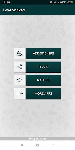 Love Stickers for WhatsApp - WAStickerApps Love screenshot 1